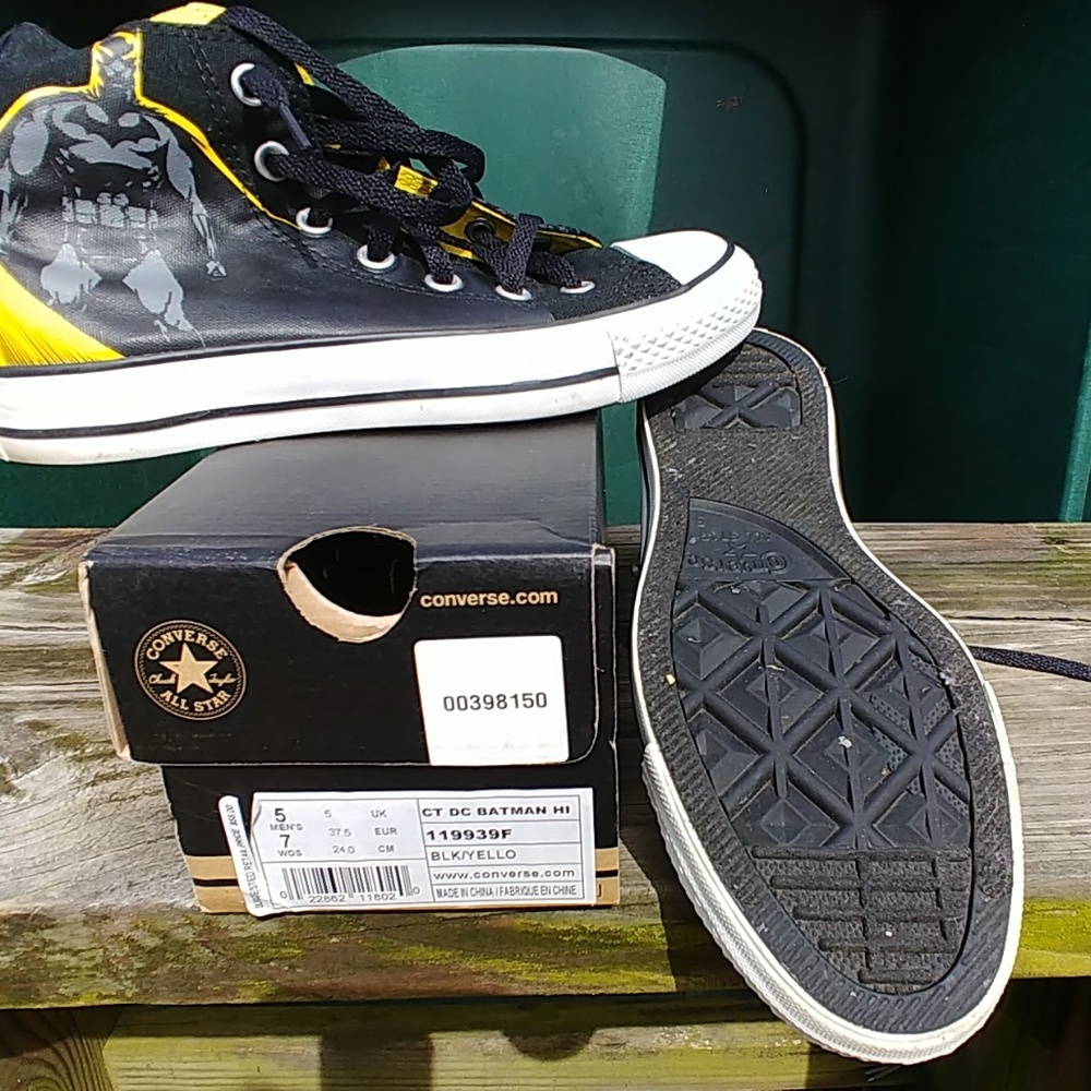 Converse Batman high tops